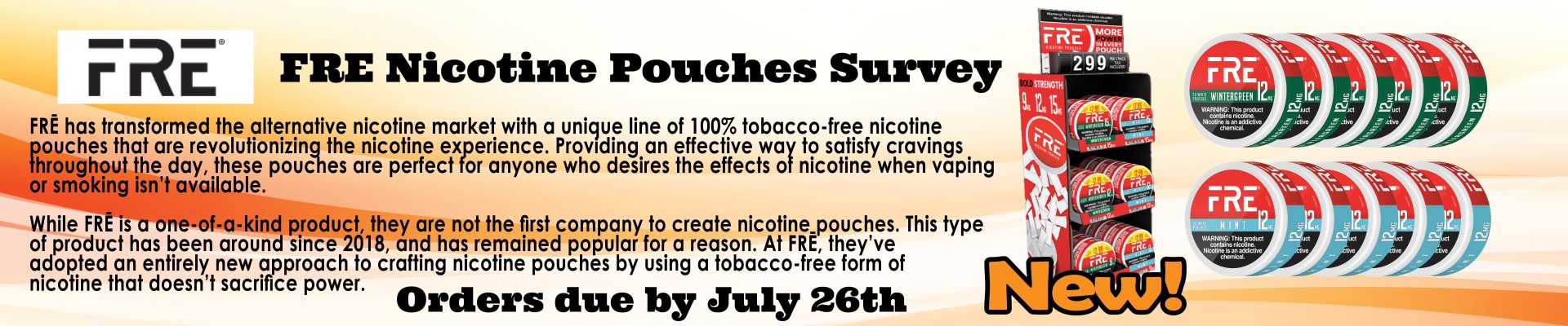 FRE Nicotine Pouches