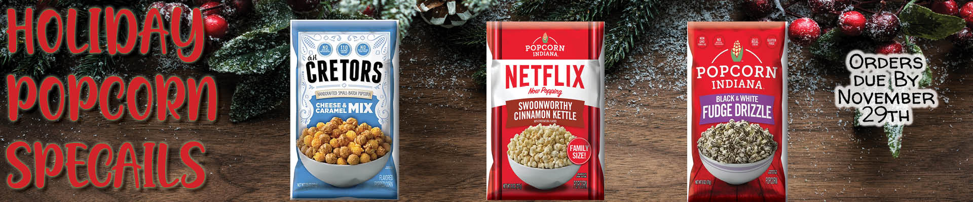 Holiday Popcorn (eagle Brand)