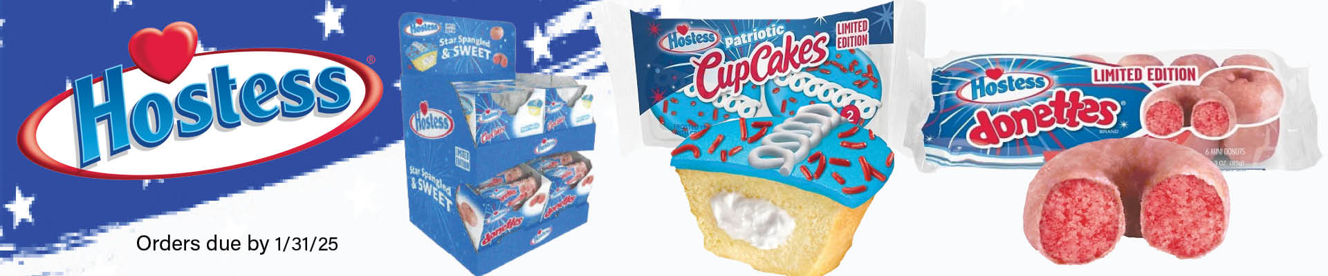 Hostess Red White And Blue Shipper Survey